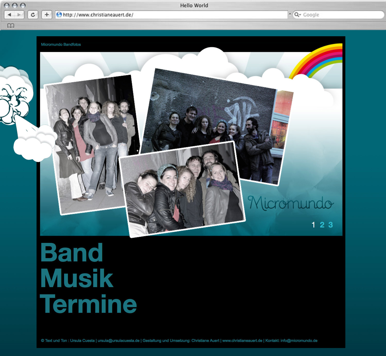 Band, Logo, Plakate, Flyer, Konzertplakat, Grafik, Website, Web-Design, Band-Homepage