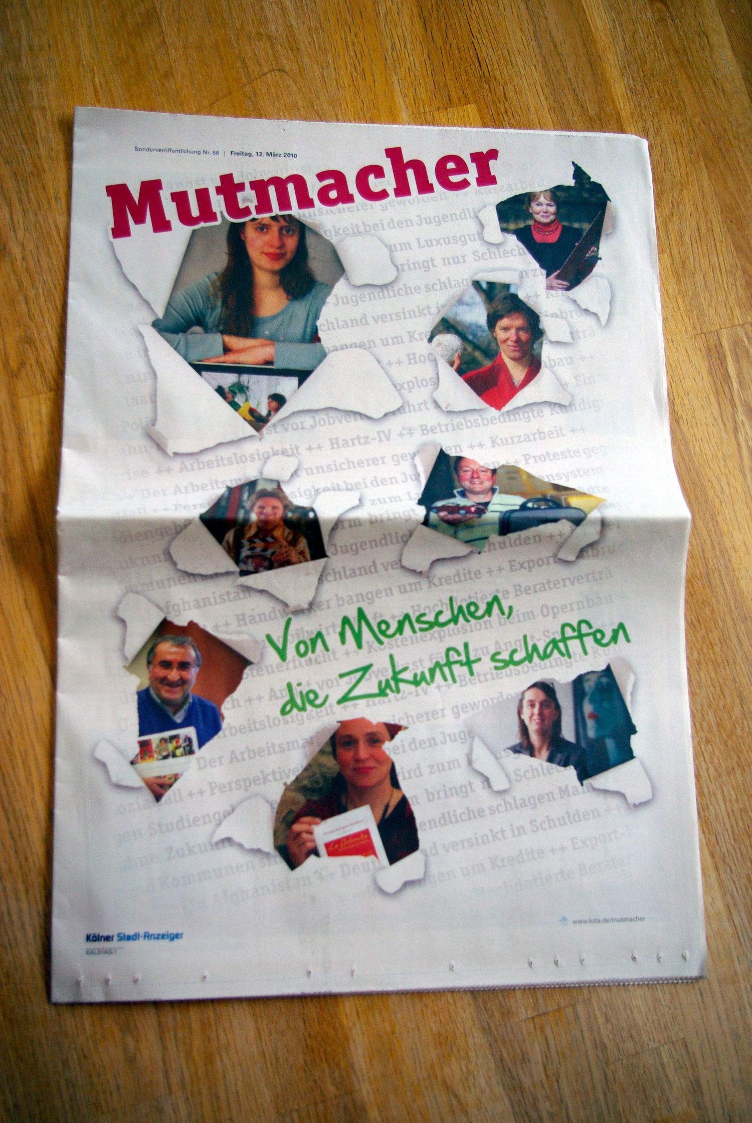 Grafik-Design, Erscheinungsbild, Gestaltung, Zeitung, Editorial Design, Print, Logo, Corporate Identitiy